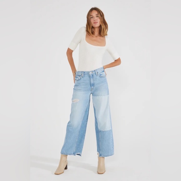 Devon Patchwork Wide Leg - South Shore - Picture 5 of 5